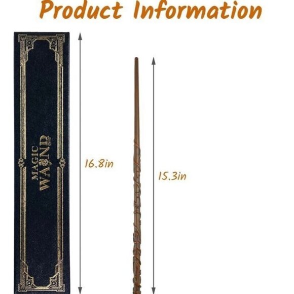Hermione Granger Magic Wand Harry Potter Magical Wands Great Gift In Box Toy - Picture 6 of 6